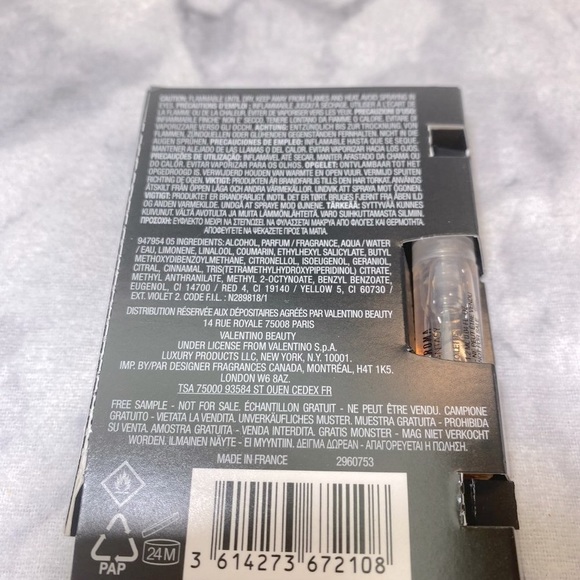 Bundle 4 Luxury Brand Samples - VALENTINO - Picture 7 of 10